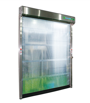 冷蔵冷凍庫仕様 シートシャッター門番
